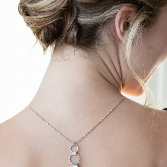 Touchstone crystal necklace, excellent condition. - Picture 3 of 7